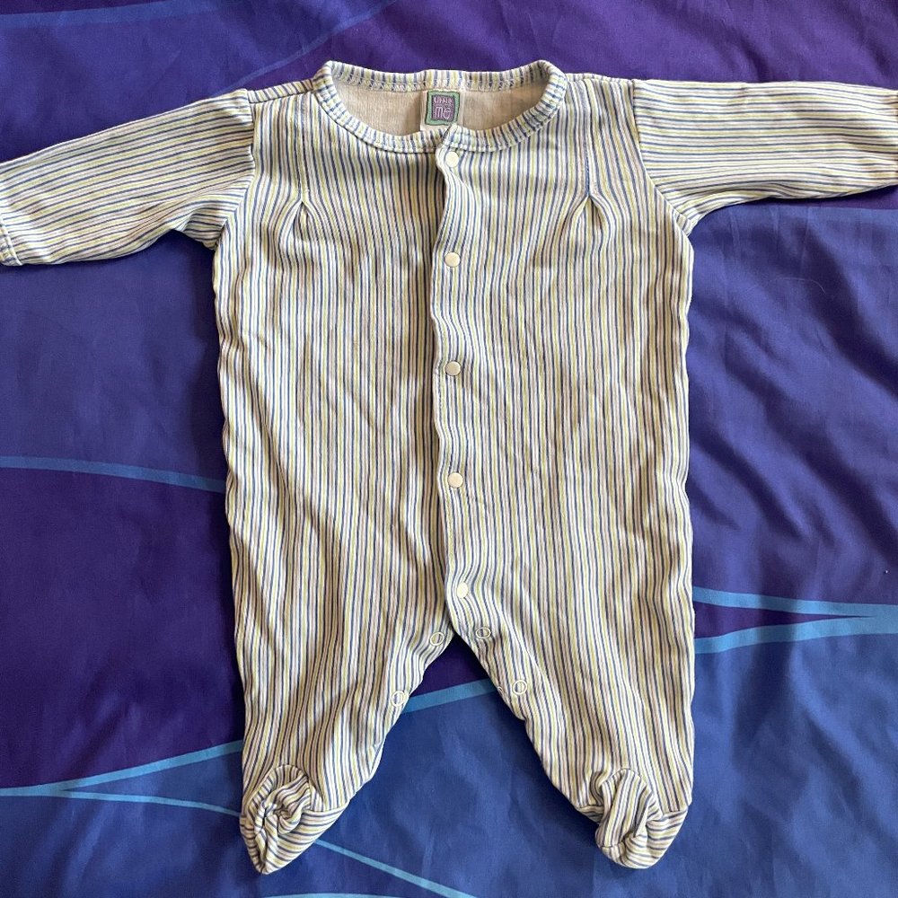 🔥6/$10🔥 Little Me Baby Footie Pajamas, 3 Months, Stripes